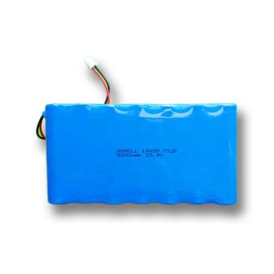 25.9v 5.2Ah lithium battery 24V 5200mAh 7s2p li-ion battery pack for small electric car