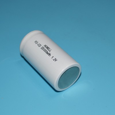 1.2V Rechargeable Nickel Cadium D size 5000mAh battery cell