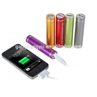 Portable mobile power bank,Power bank 2600mah,External power bank